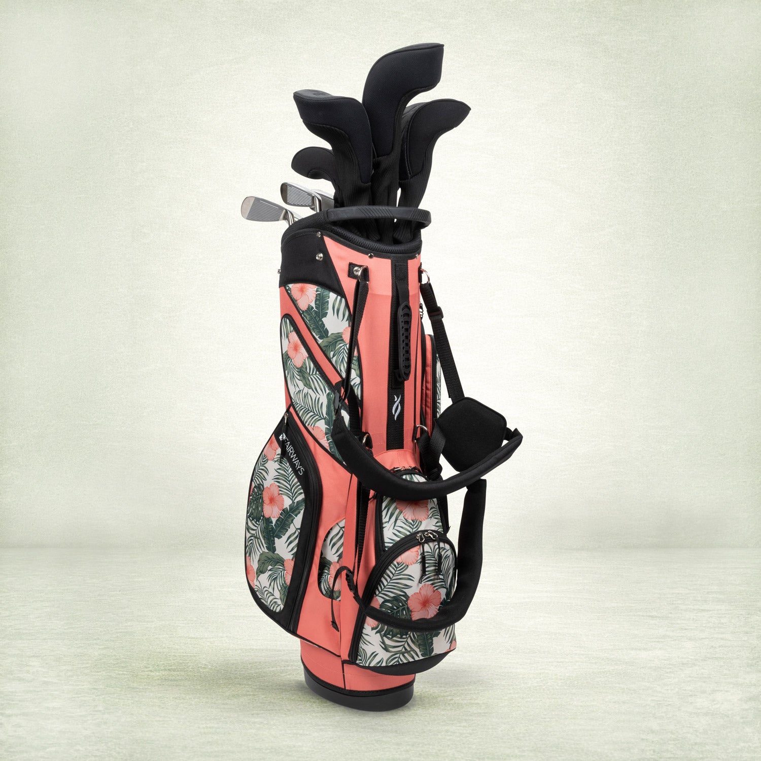 Nancy Lopez Golf Fairways 19Pc Stand Bag Package Set - Plantopia