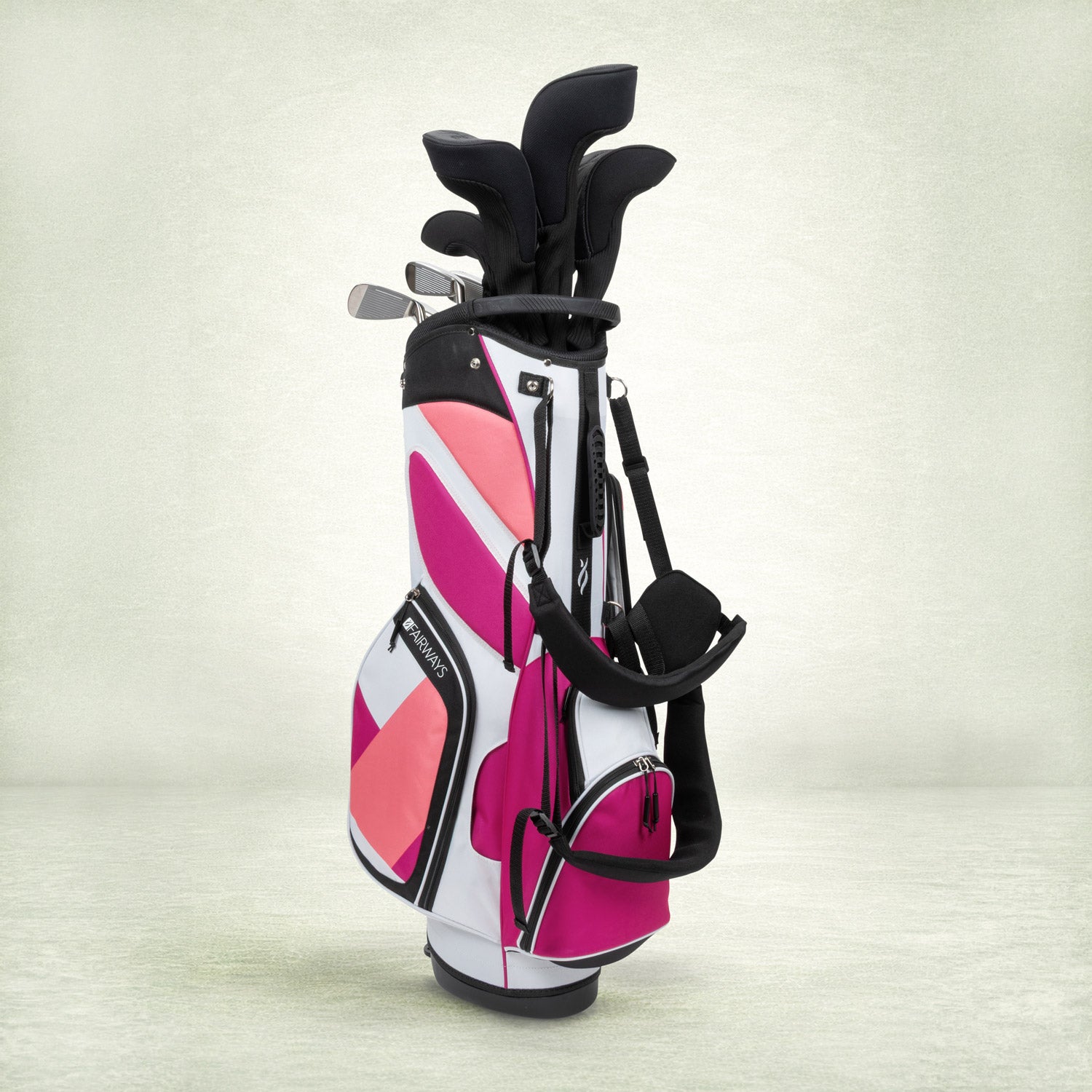 Nancy Lopez Golf Fairways 19Pc Stand Bag Package Set - Plantopia