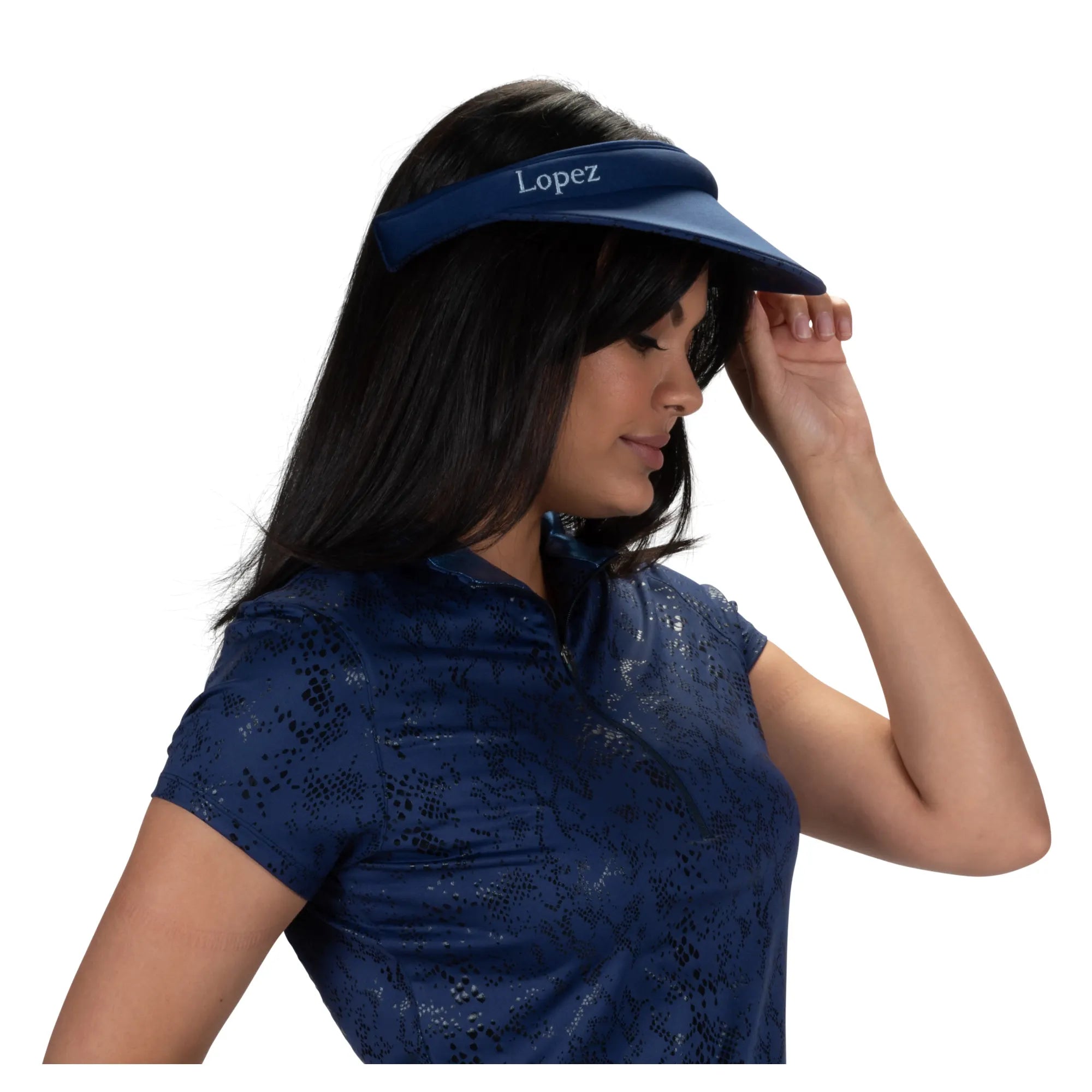 Nancy Lopez Golf Sizzle Reverse Clip Visor