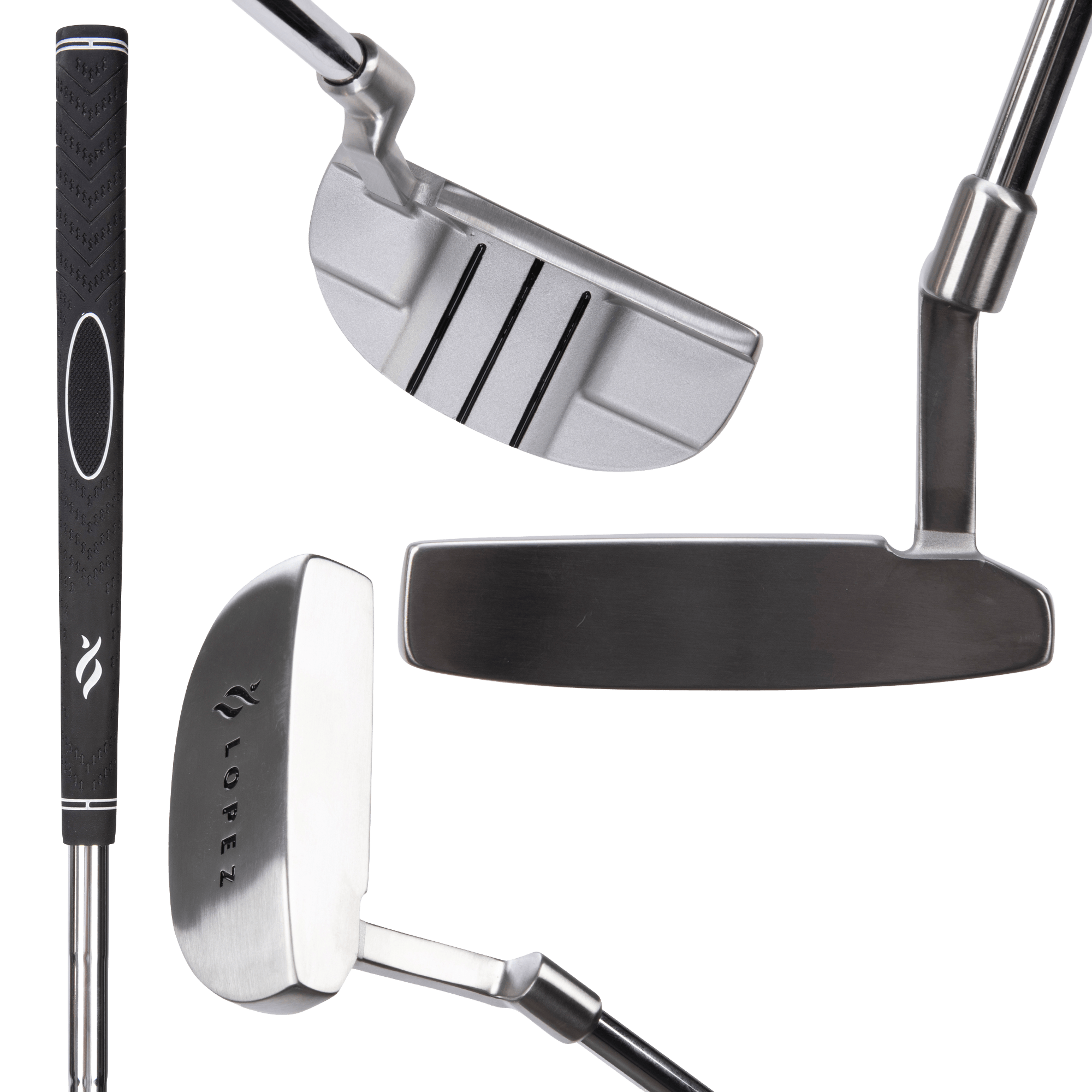 Nancy Lopez Golf Erinn Stainless Putter With Steel Shaft
