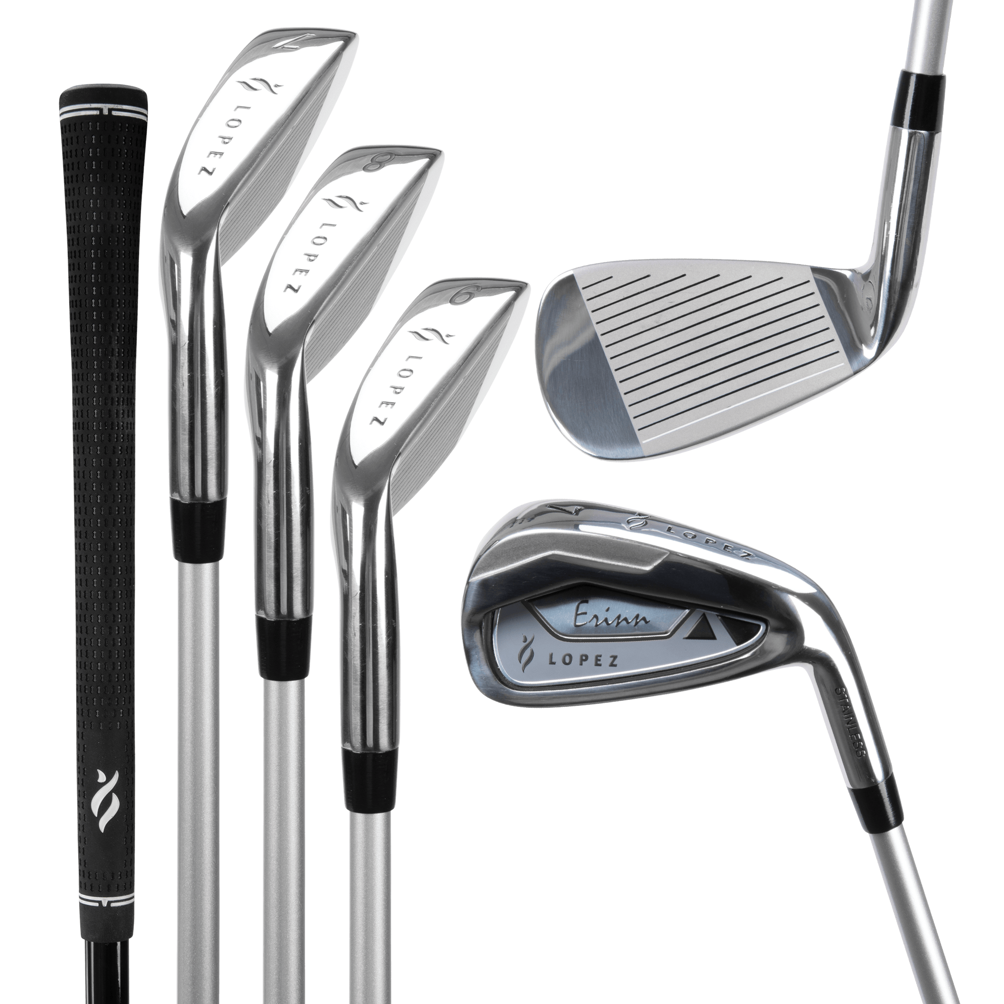 Erinn - Premium 9-Piece Golf Club Set - Woods, Hybrids, & Irons