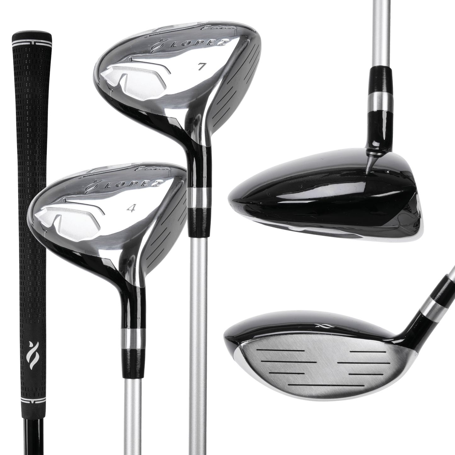 Erinn - Premium 9-Piece Golf Club Set - Woods, Hybrids, & Irons