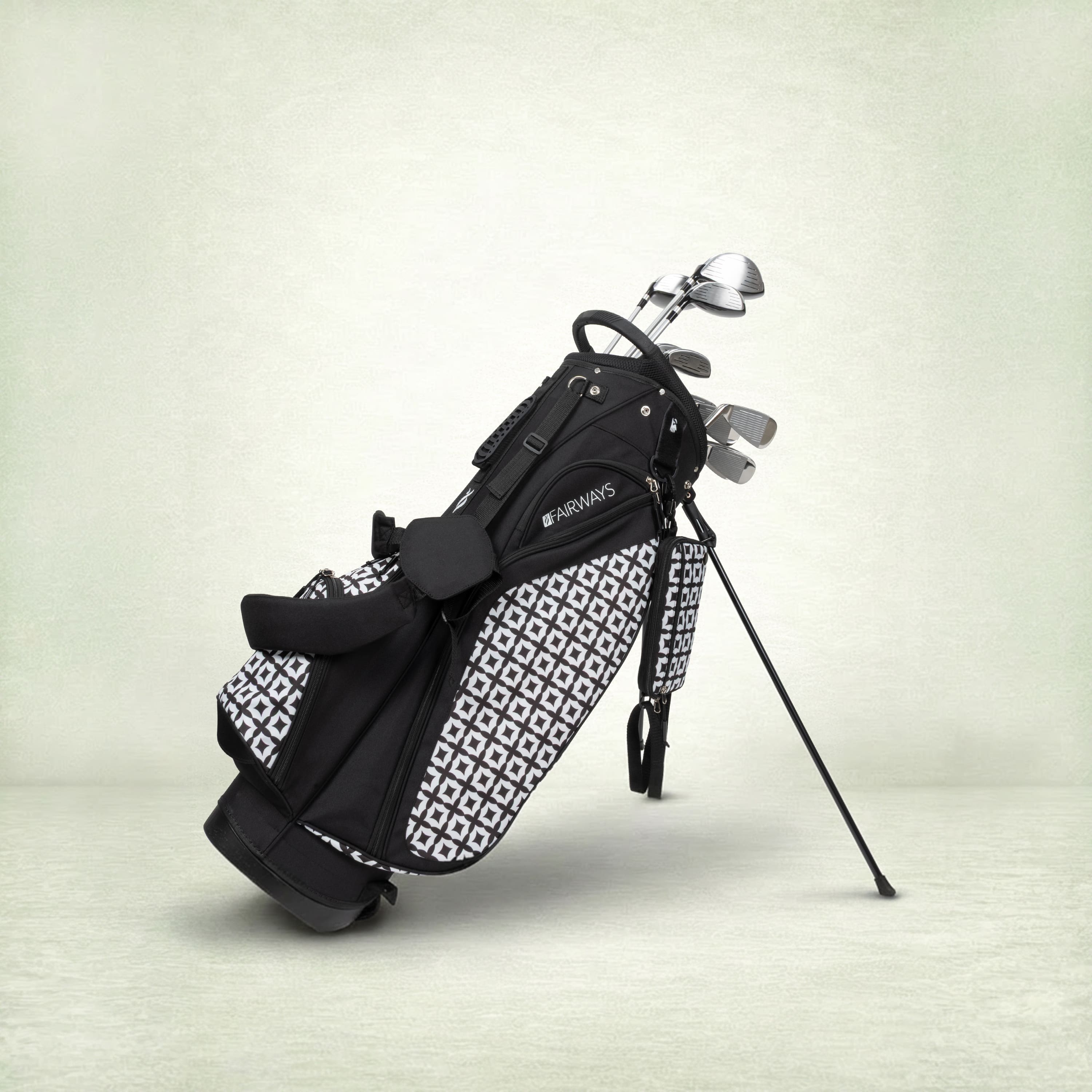 Nancy Lopez Golf Fairways 19Pc Stand Bag Package Set - Plantopia