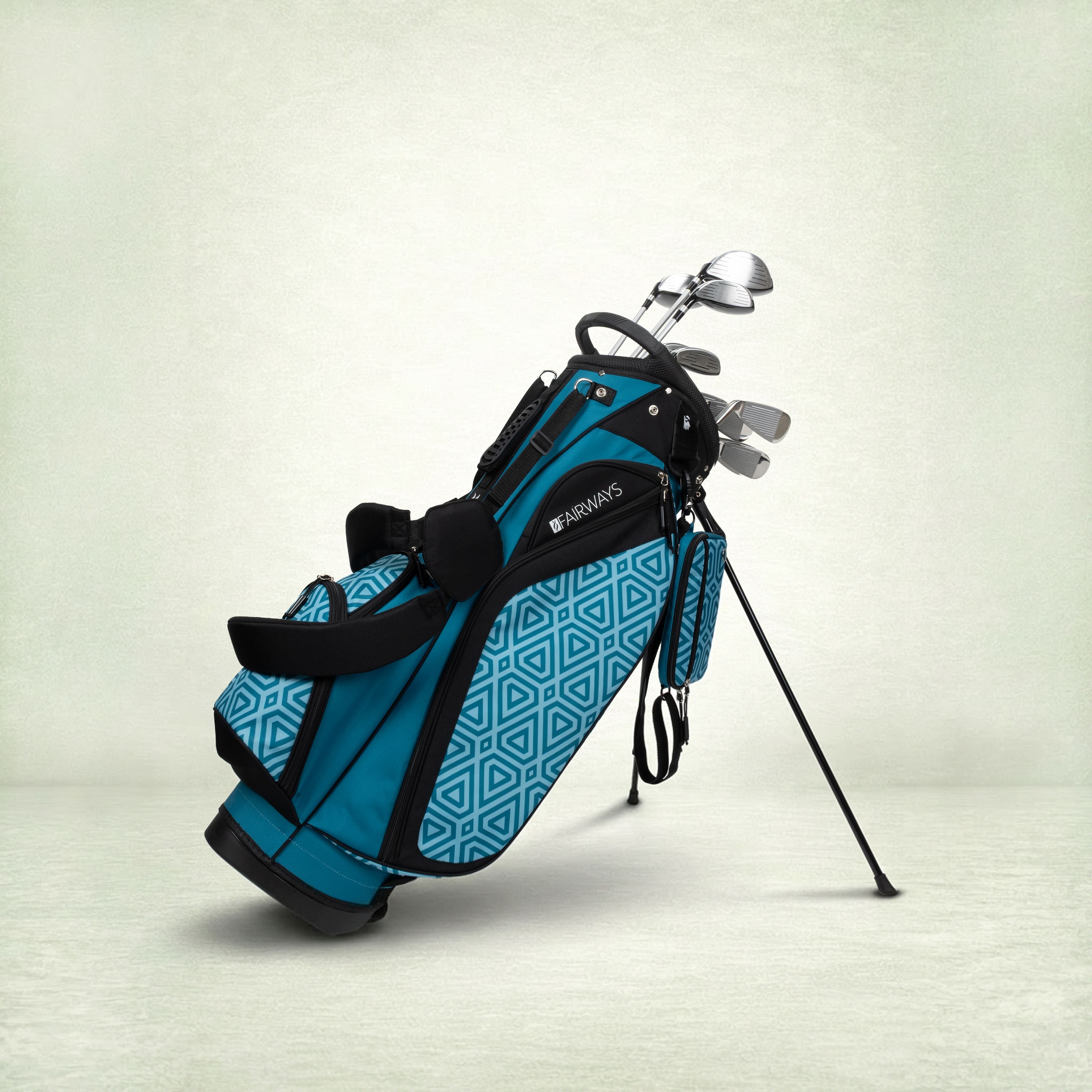 Nancy Lopez Golf Fairways 19Pc Stand Bag Package Set - Plantopia