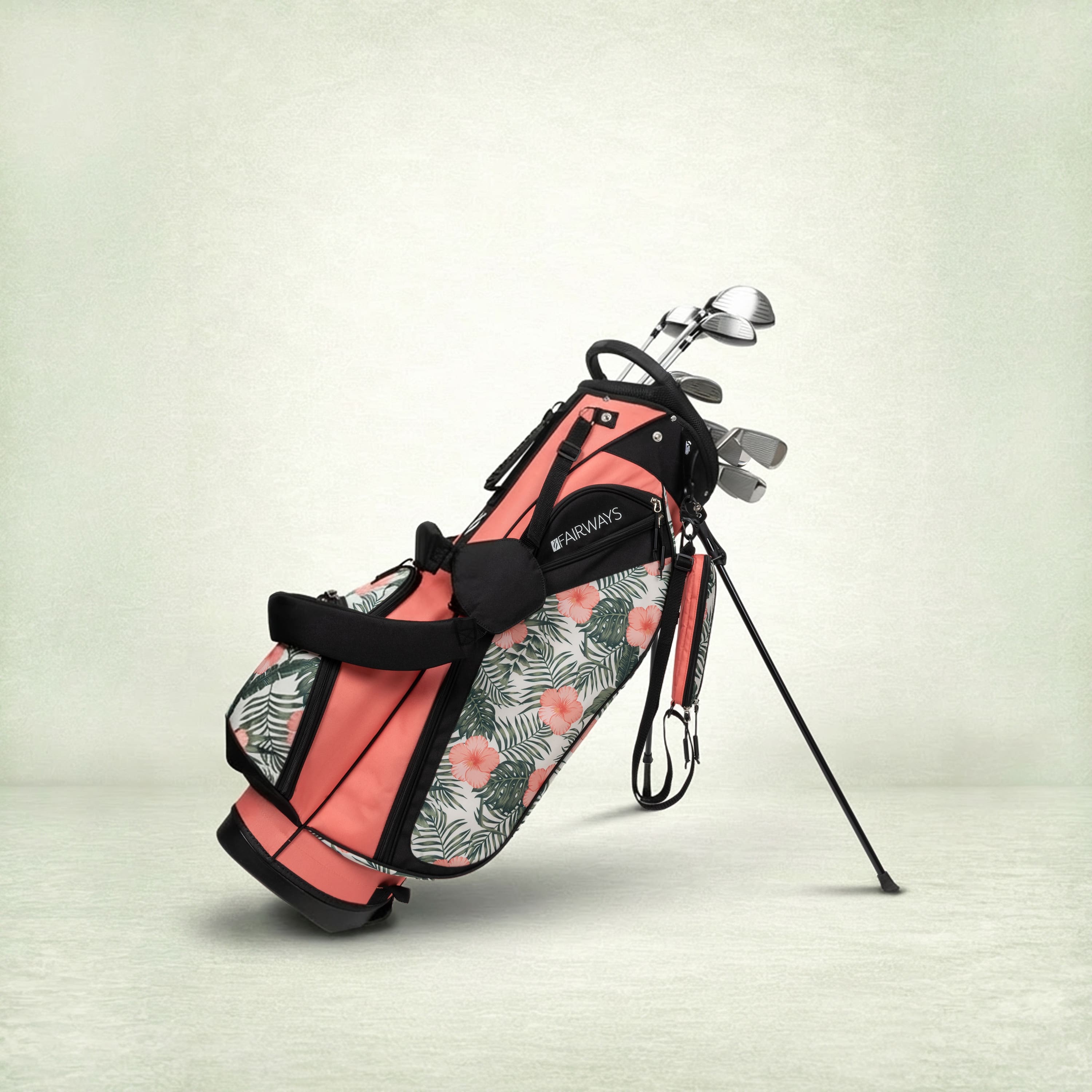 Nancy Lopez Golf Fairways 19Pc Stand Bag Package Set - Plantopia