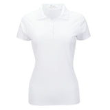 Nancy Lopez Golf Legacy Short Sleeve Polo Plus - White
