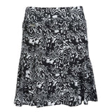 Nancy Lopez  Flip Skort Black Multi