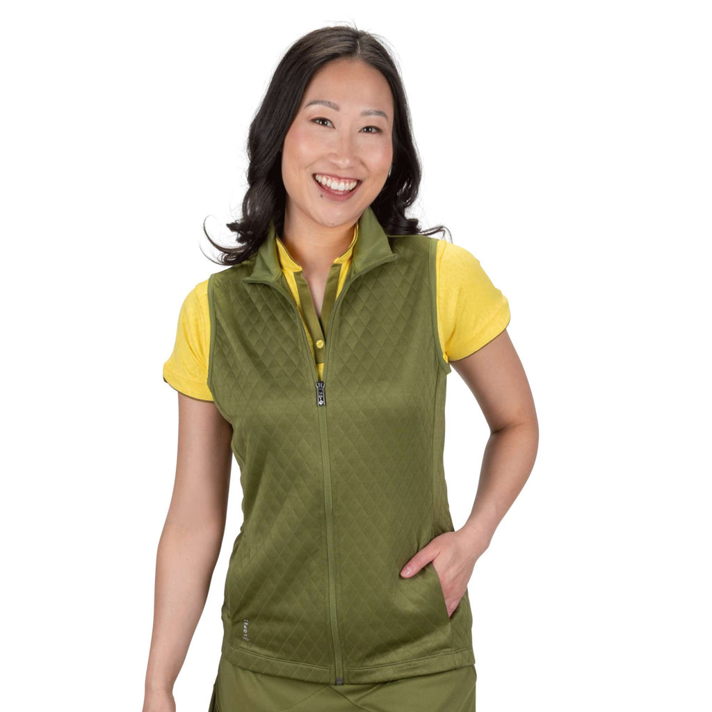 Nancy Lopez   Zeal Vest Olive