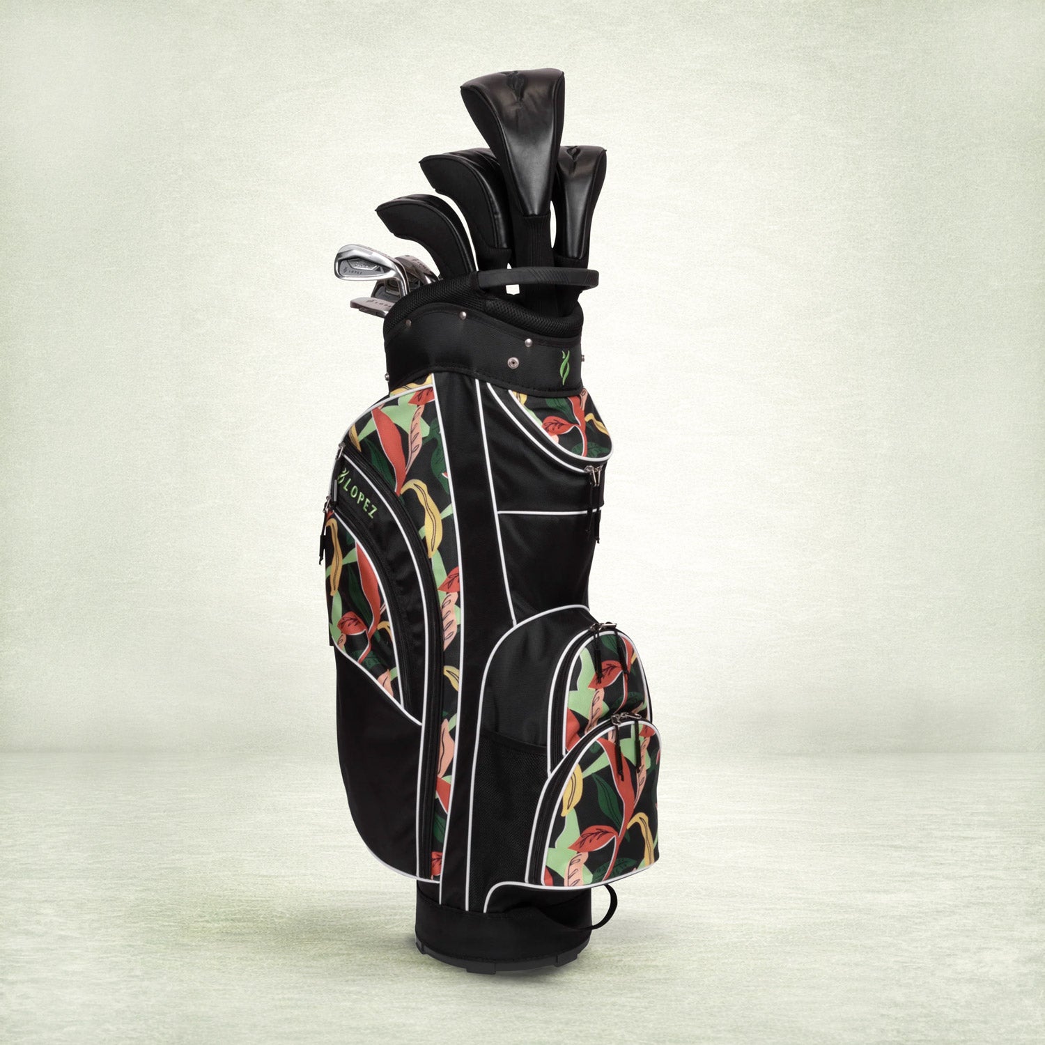 Nancy Lopez Golf Erinn 18-Piece Cart Bag Package Set - Bahama