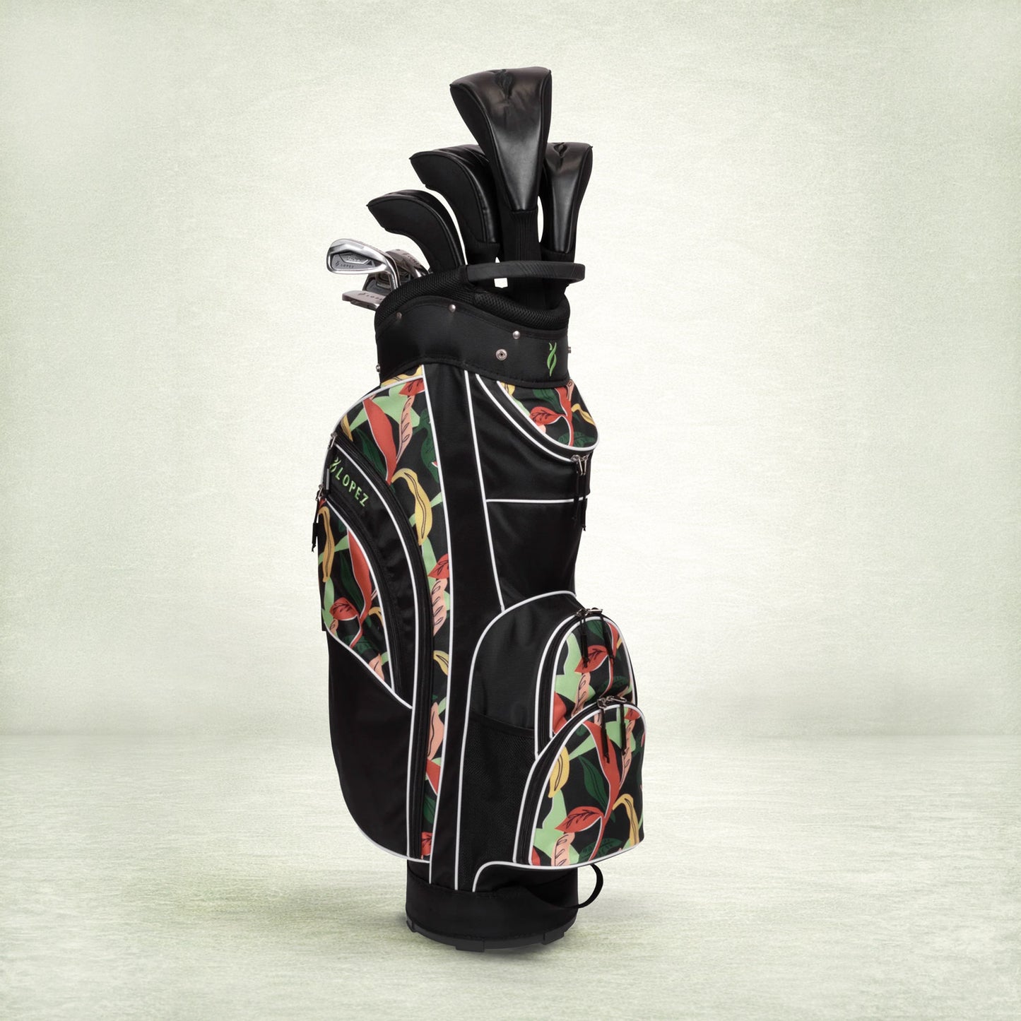 Erinn - Premium 18-Piece Cart Bag Package Set - Bahama