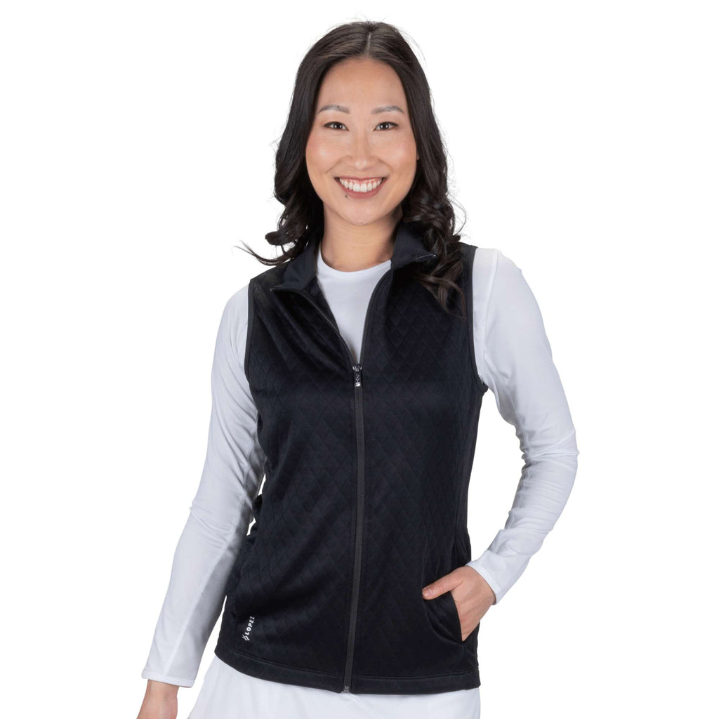 Nancy Lopez   Zeal Vest Black