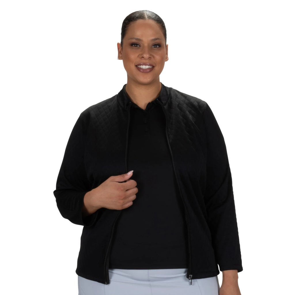 Nancy Lopez  Zeal Jacket Plus Black