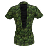 Nancy Lopez  Agava Short Sleeve Polo Plus Black Multi