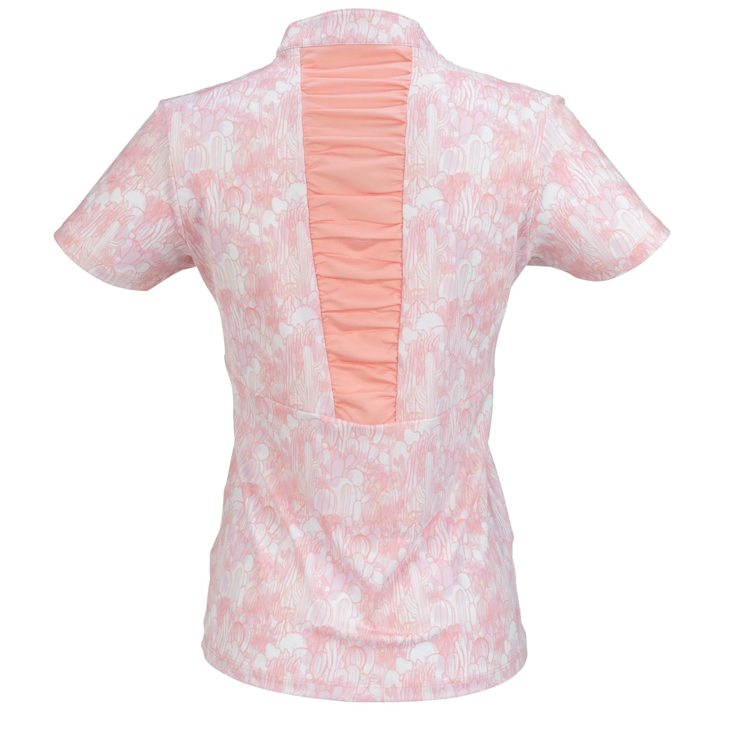 Nancy Lopez  Agava Short Sleeve Polo Quartz Multi