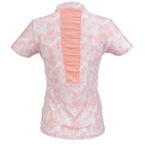 Nancy Lopez  Agava Short Sleeve Polo Quartz Multi