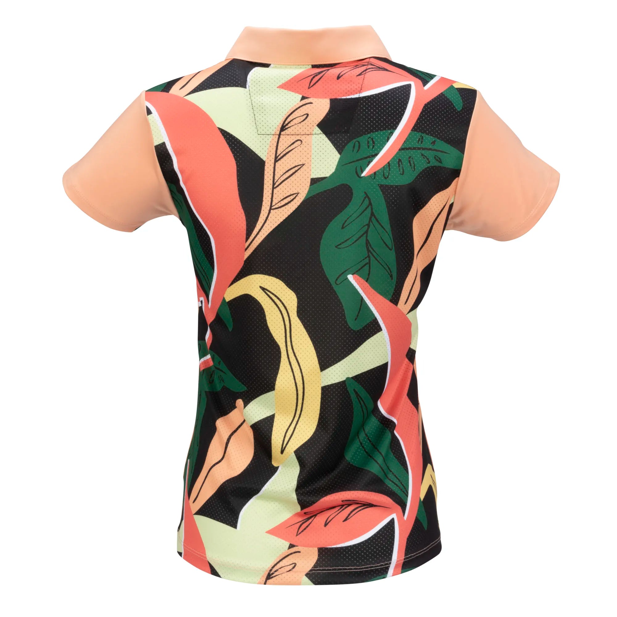 Nancy Lopez  Breeze Short Sleeve Polo Sherbet Multi