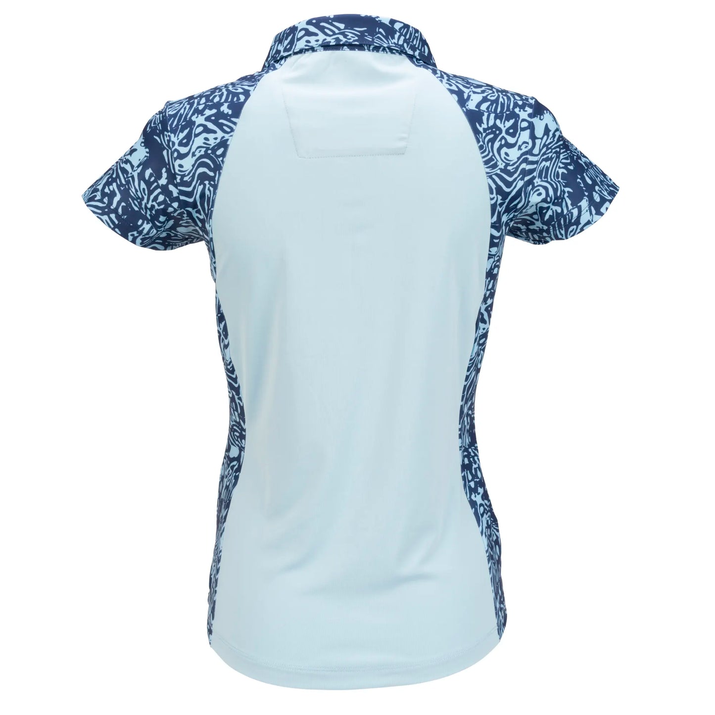 Nancy Lopez  Congo Short Sleeve Polo Navy Multi