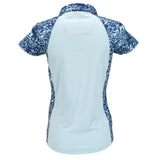 Nancy Lopez  Congo Short Sleeve Polo Navy Multi