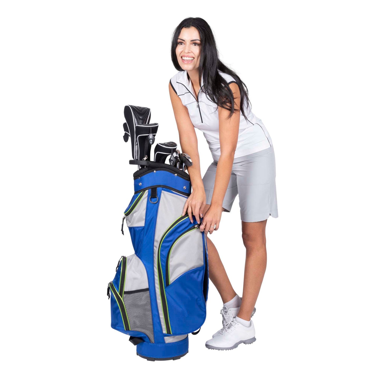 Nancy Lopez Golf Erinn 18-Piece Cart Bag Package Set - Play