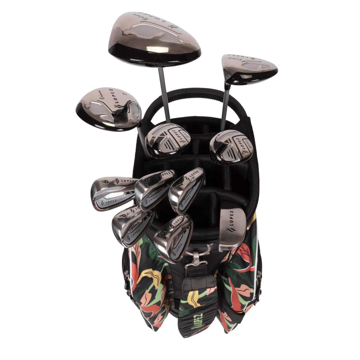 Nancy Lopez  Erinn 18-Piece Cart Bag Package Set - Bahama
