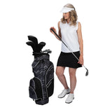 Nancy Lopez  Erinn 18-Piece Cart Bag Package Set - Chevron Chevron