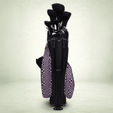 Fairways 18-Piece Stand Bag Package Set - Pink Geo