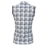Nancy Lopez  Fanny Sleeveless Polo White Multi