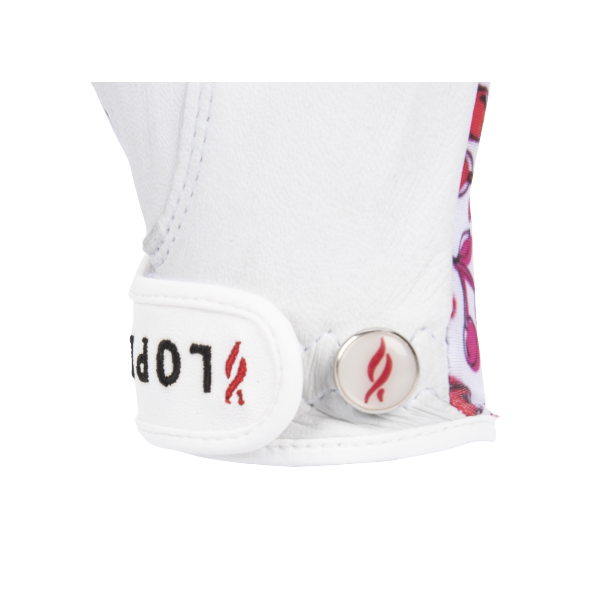 Half Finger Cherry Glove