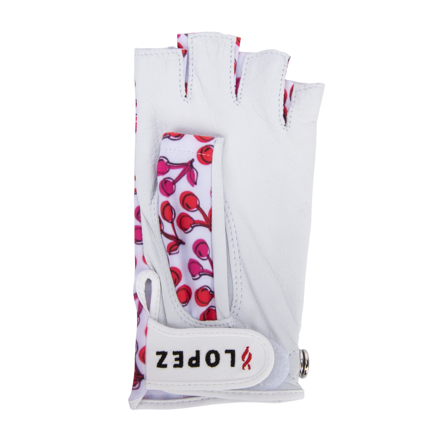 Half Finger Cherry Glove