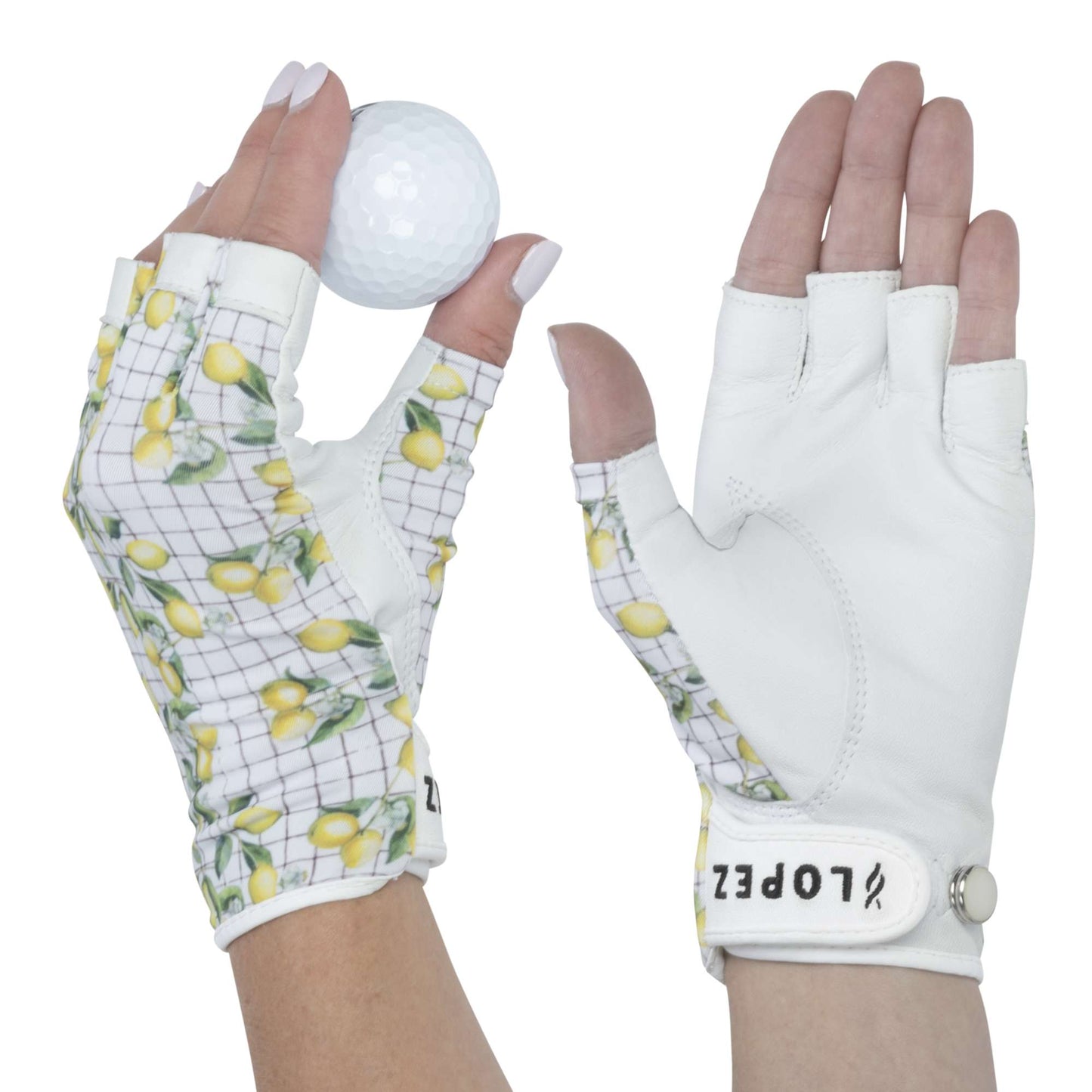 Nancy Lopez  Half Finger Tart Lemon Glove