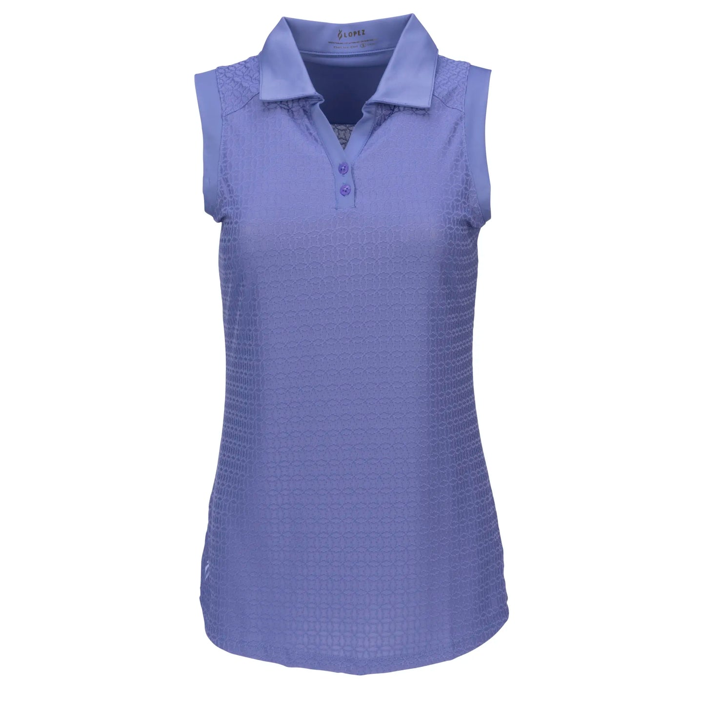 Nancy Lopez Journey Sleeveless Polo Plus Corsica