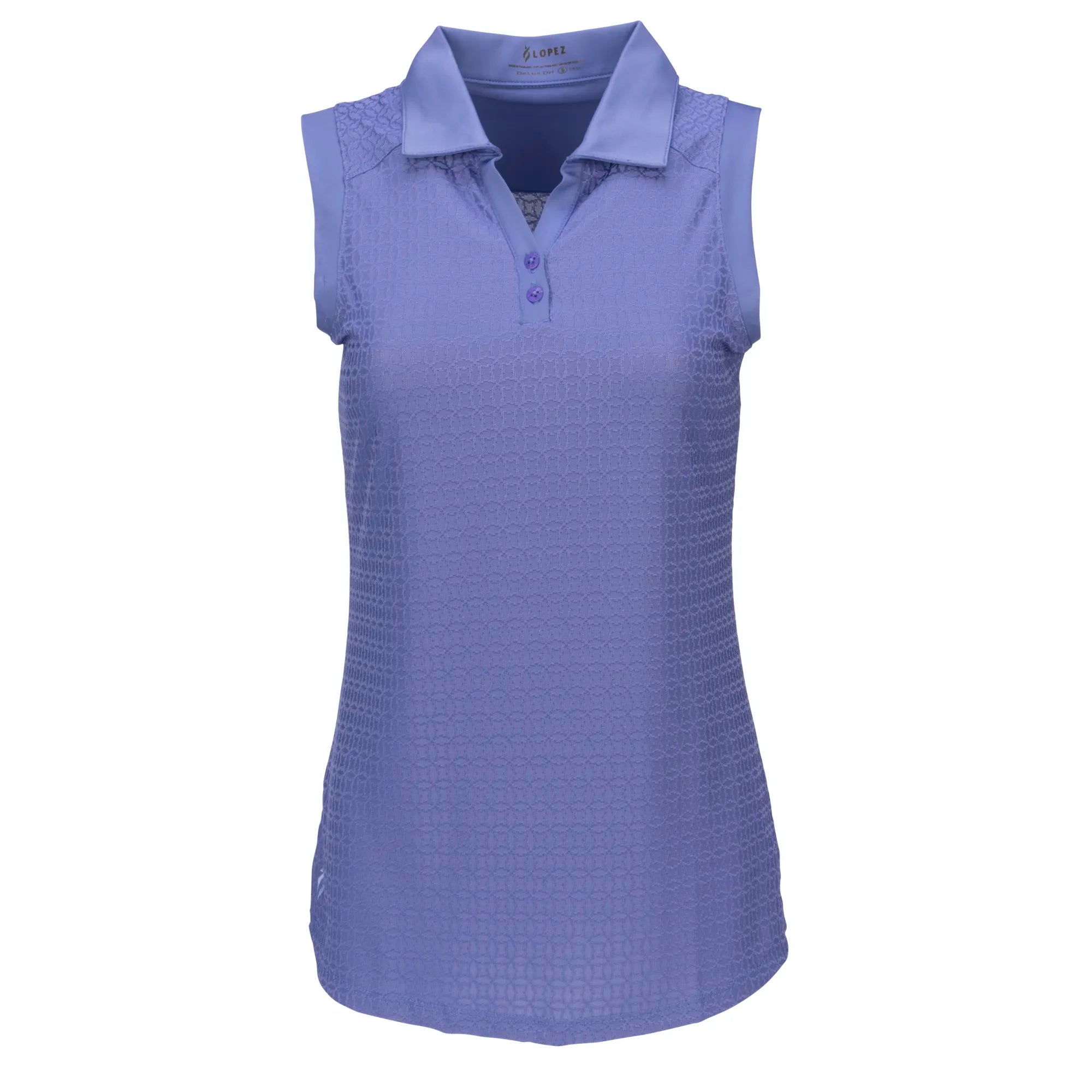 Nancy Lopez Journey Sleeveless Polo Plus Corsica