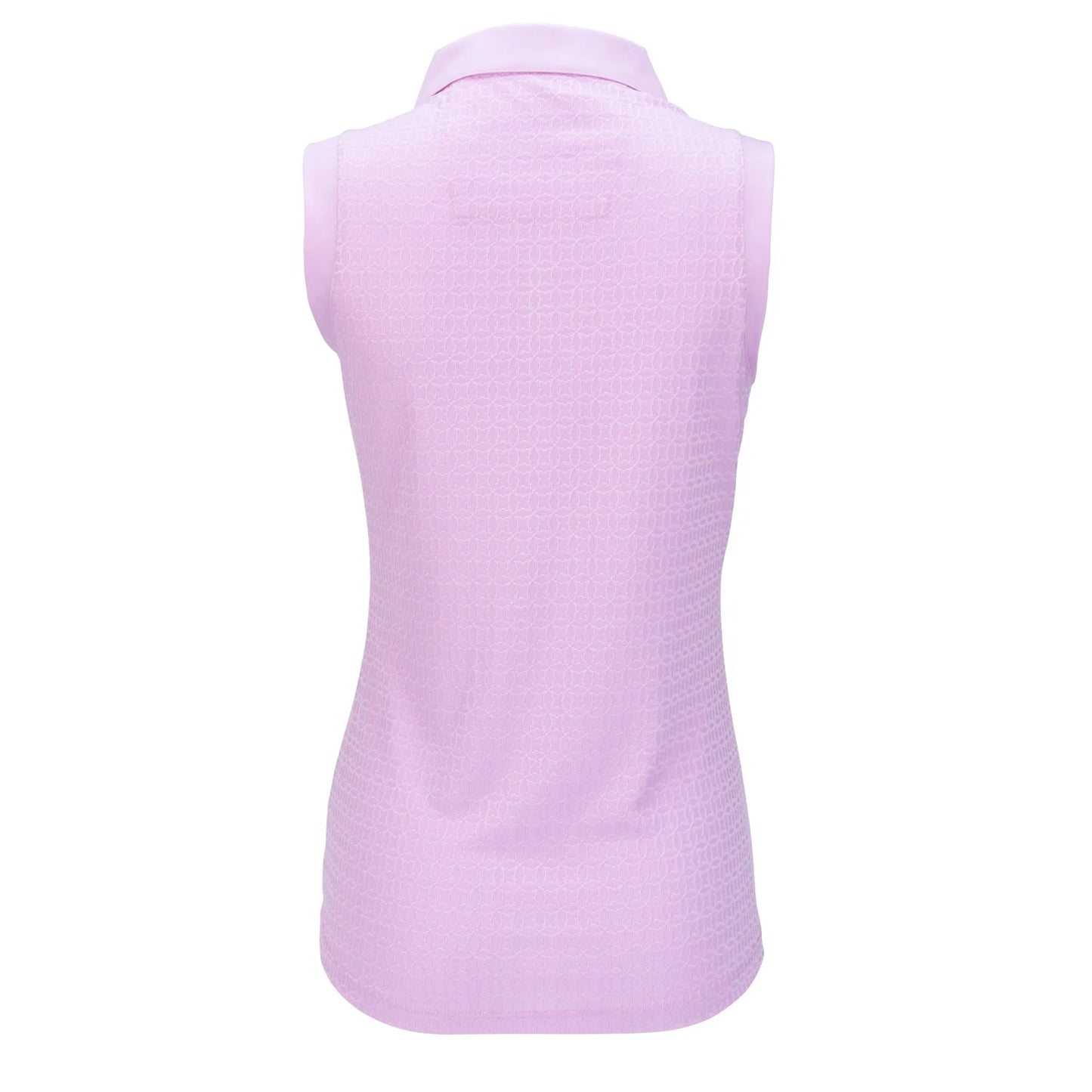 Nancy Lopez Journey Sleeveless Polo Plus Lilac