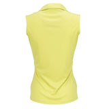 Nancy Lopez  Legacy Sleeveless Polo Plus Cacti