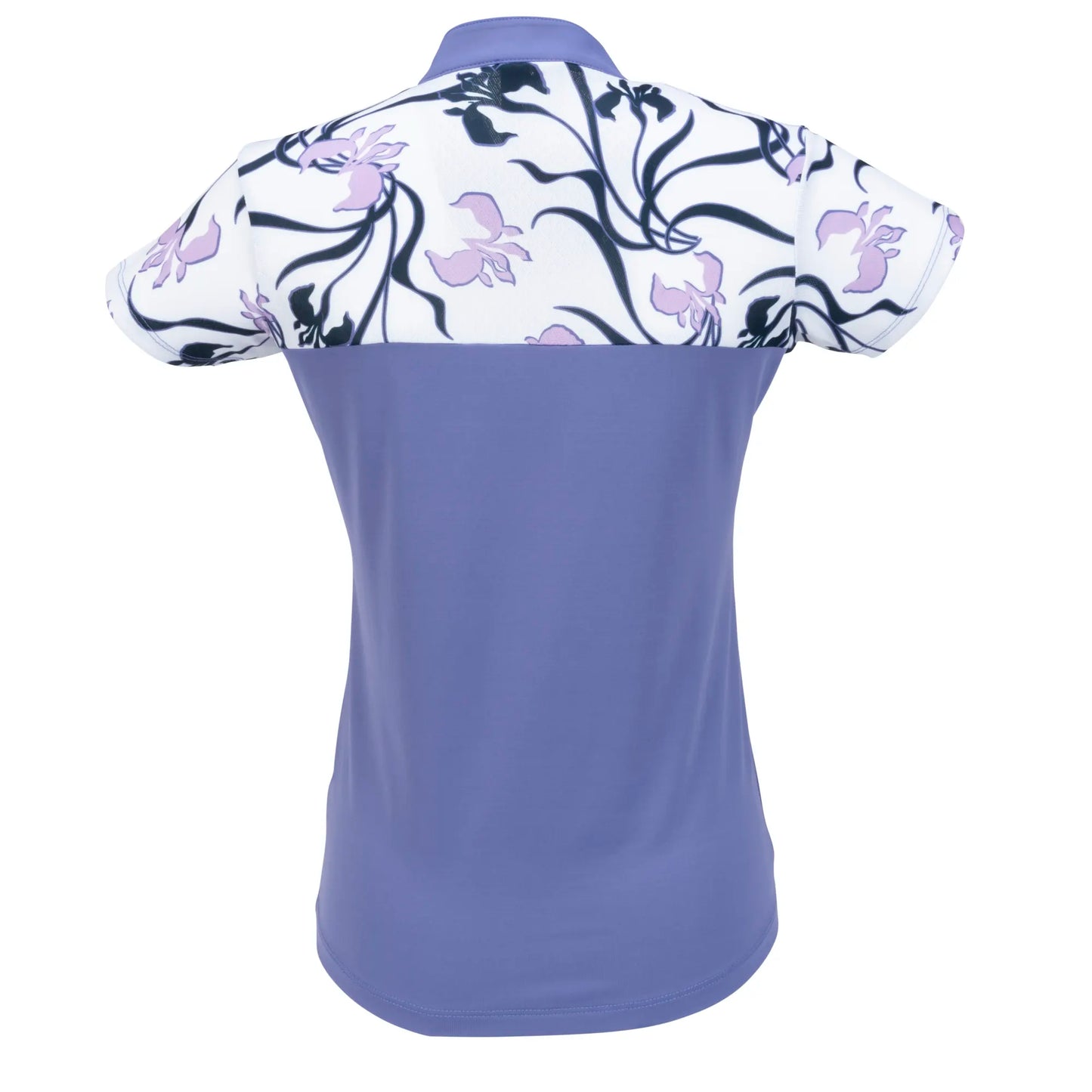 Nancy Lopez  Minx Short Sleeve Polo Corsica Multi