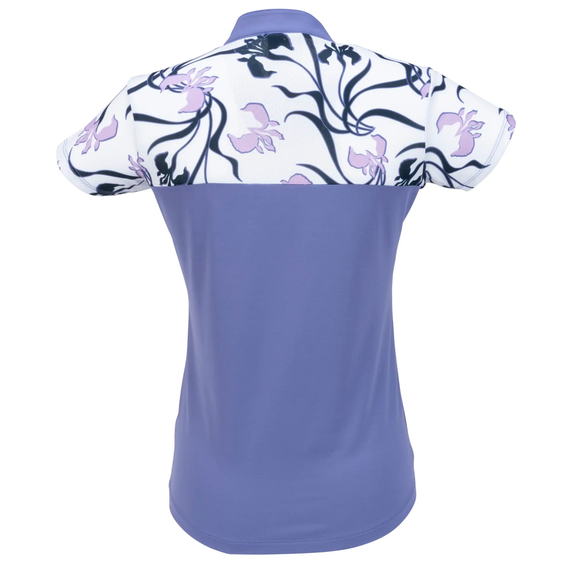 Nancy Lopez  Minx Short Sleeve Polo Corsica Multi