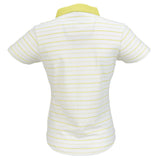 Nancy Lopez  Point Short Sleeve Polo Cacti Multi