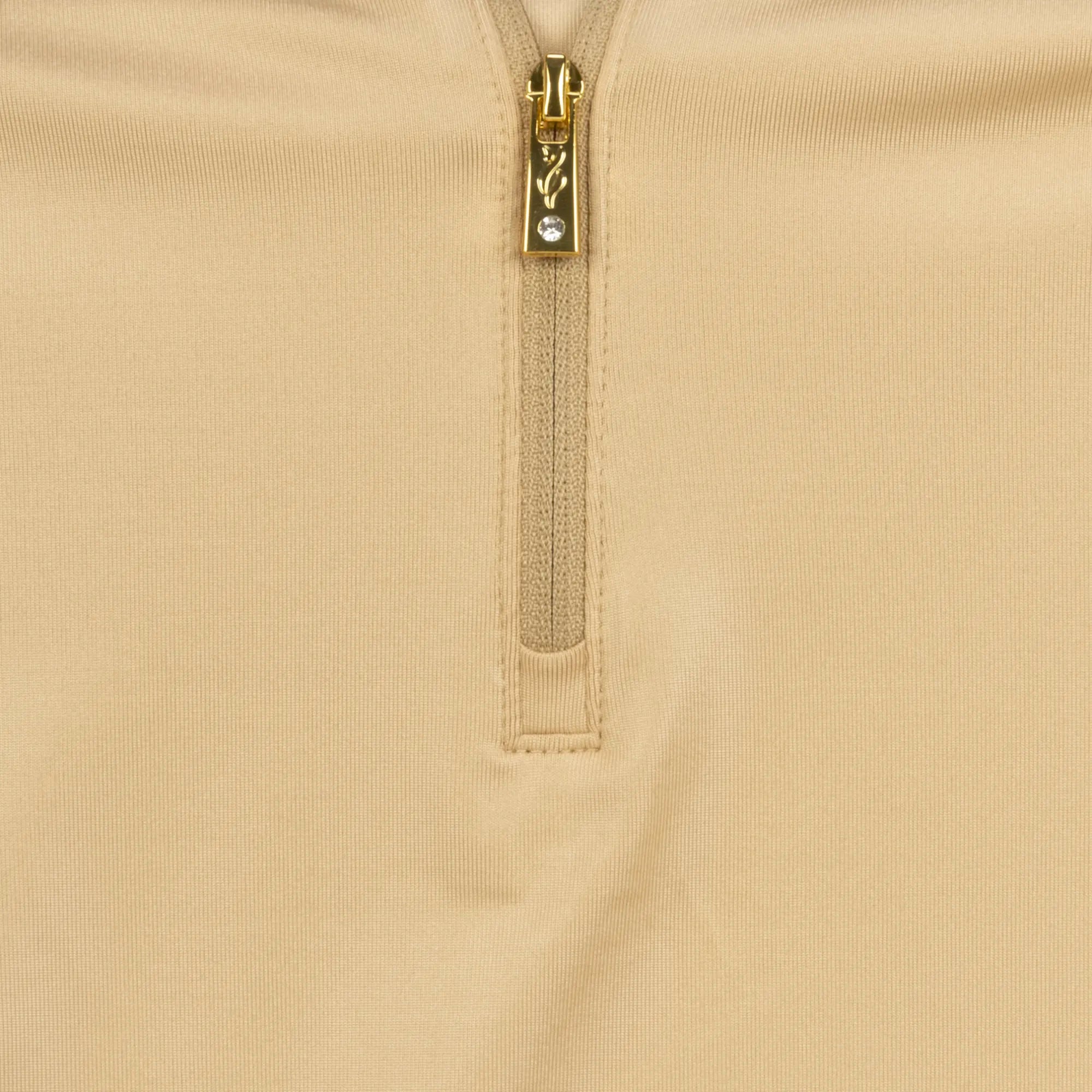 Nancy Lopez  Shine Sleeveless Polo Gold Multi