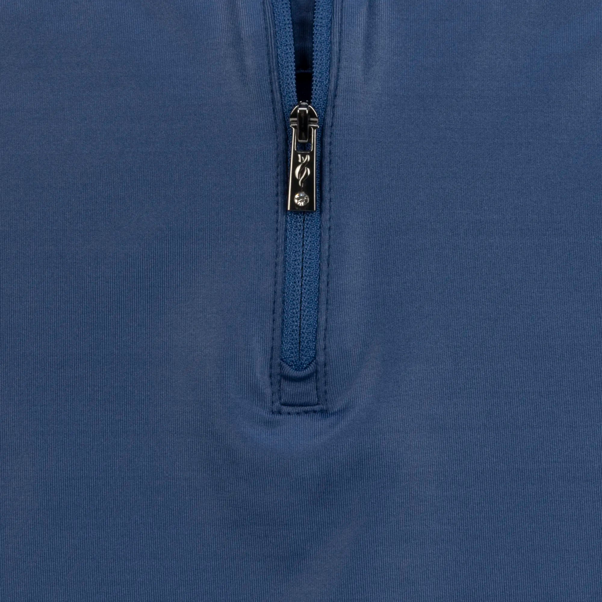 Nancy Lopez  Shine Sleeveless Polo Navy Multi