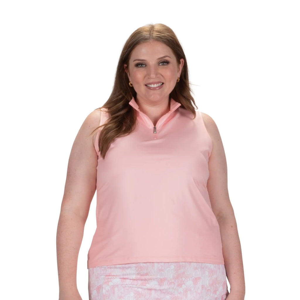 Shine Sleeveless Polo Plus