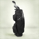 Nancy Lopez  Signature 19Pc Cart Bag Pkg Set - Coal Black Lh Coal Black