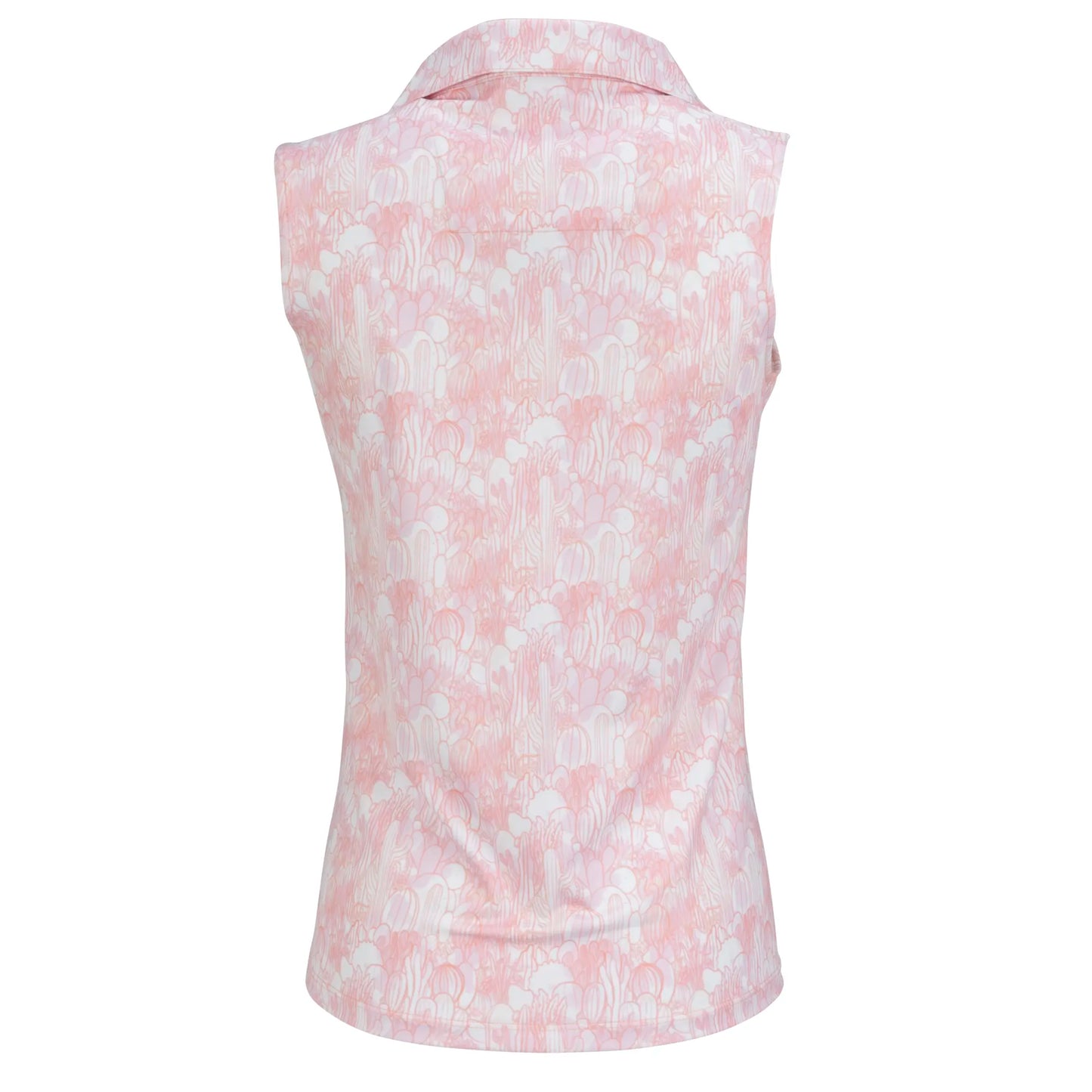 Nancy Lopez  Sonora Sleeveless Polo Plus Quartz Multi