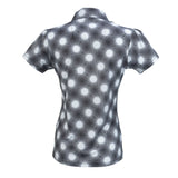Nancy Lopez   Brilliant Short Sleeve Polo Black Multi