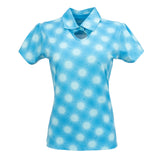 Nancy Lopez   Brilliant Short Sleeve Polo Ice Multi