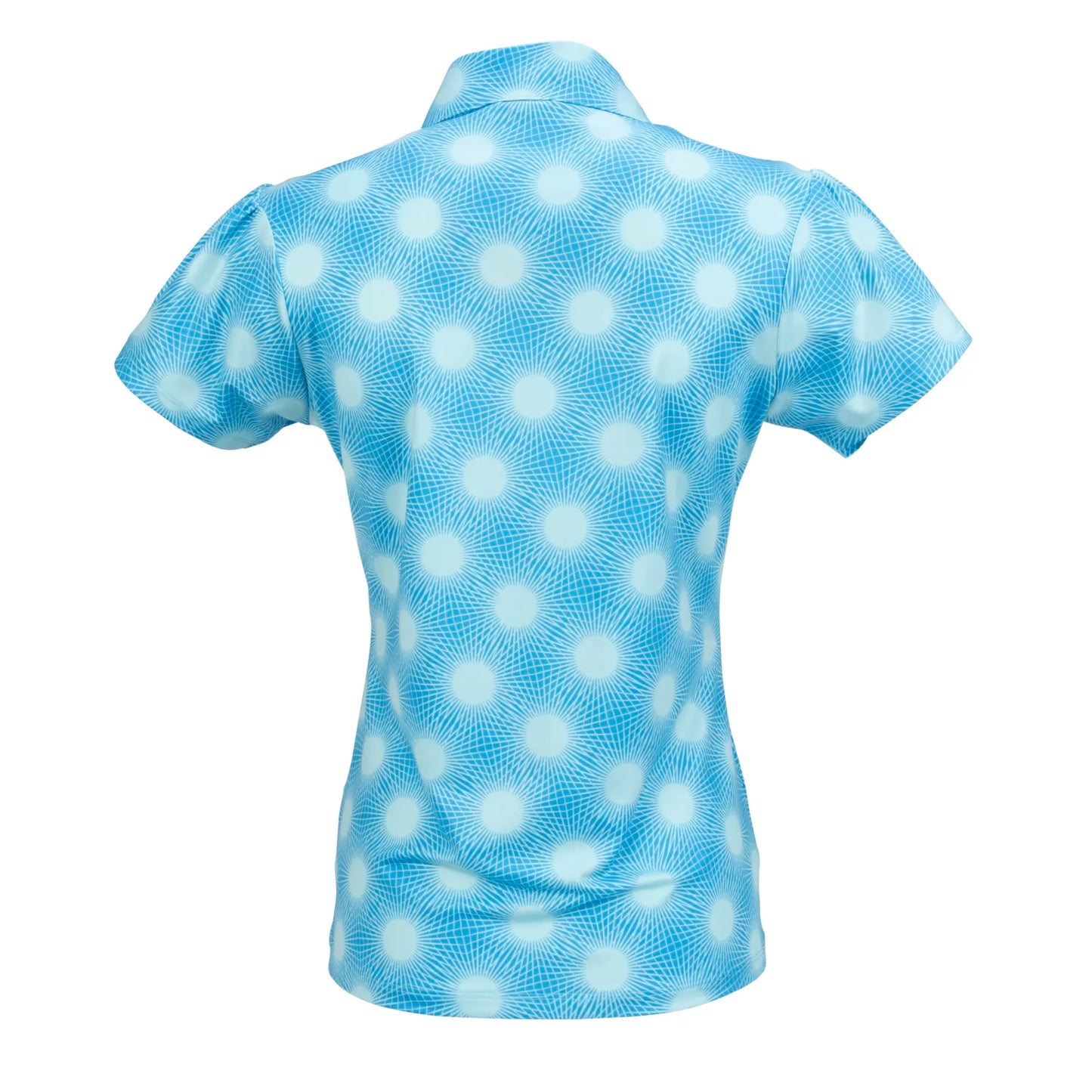 Nancy Lopez   Brilliant Short Sleeve Polo Ice Multi