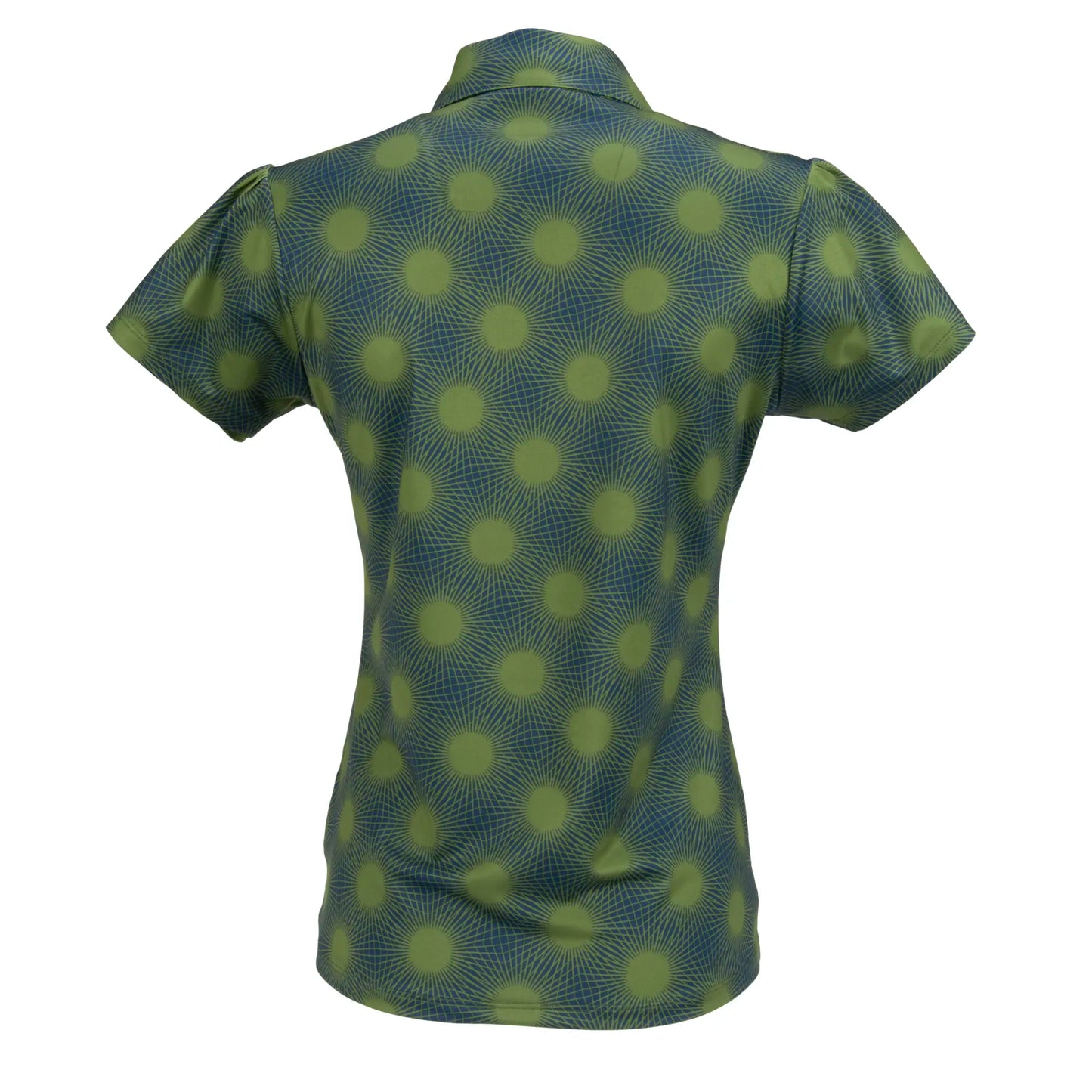 Nancy Lopez   Brilliant Short Sleeve Polo Navy Multi