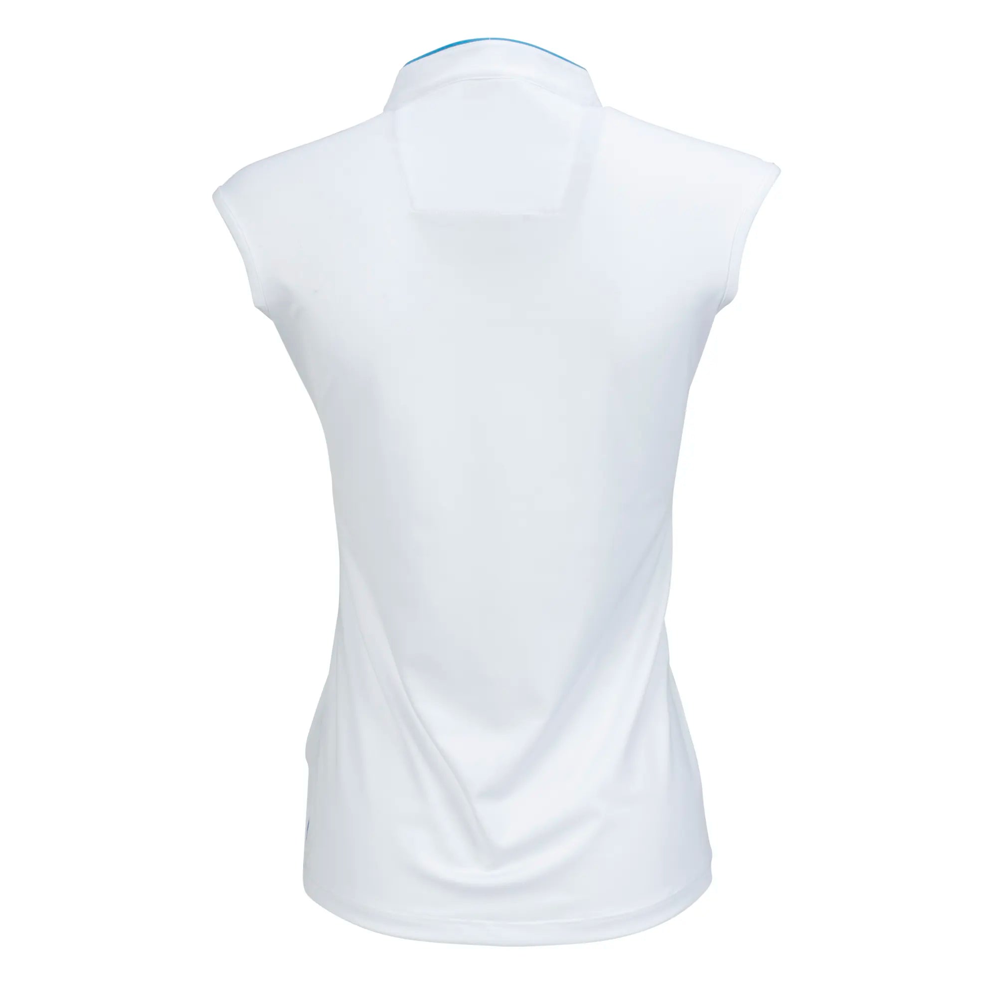 Nancy Lopez  Express Sleeveless Polo White Multi