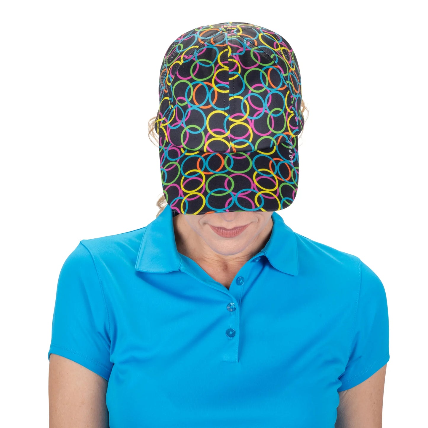 Nancy Lopez  Pony Hat Black Multi