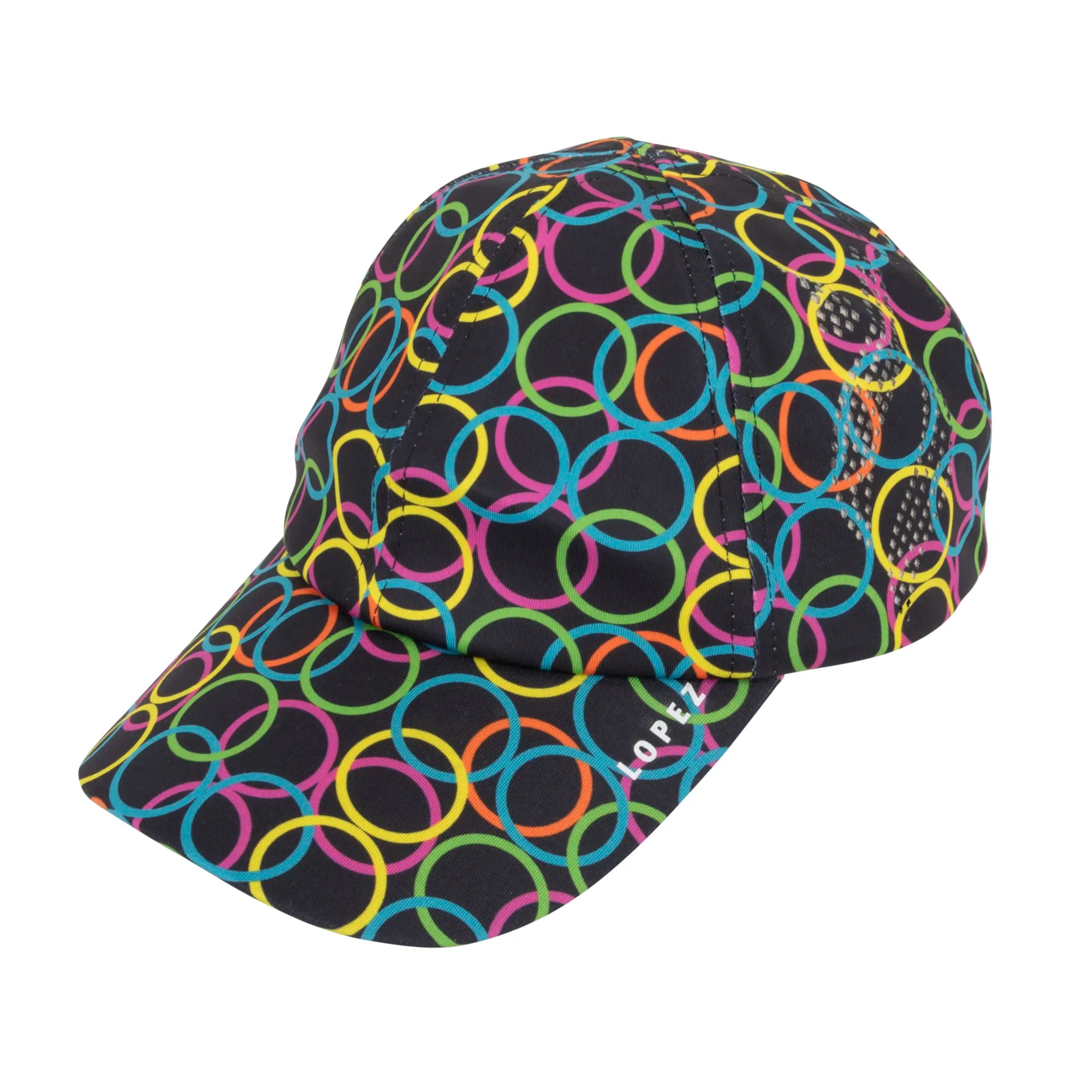 Nancy Lopez  Pony Hat Black Multi