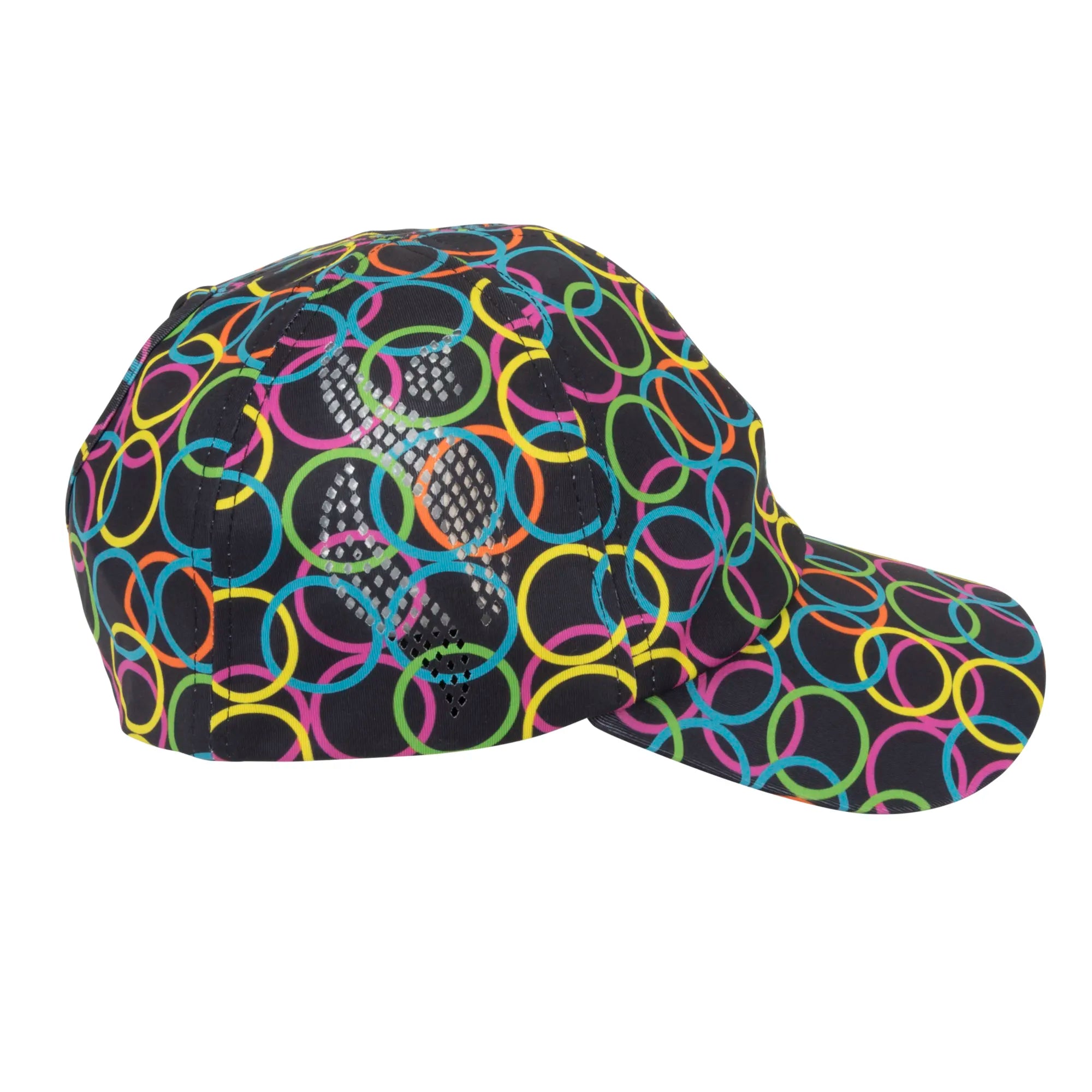 Nancy Lopez  Pony Hat Black Multi